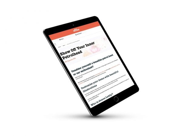 its myne blog article on tablet