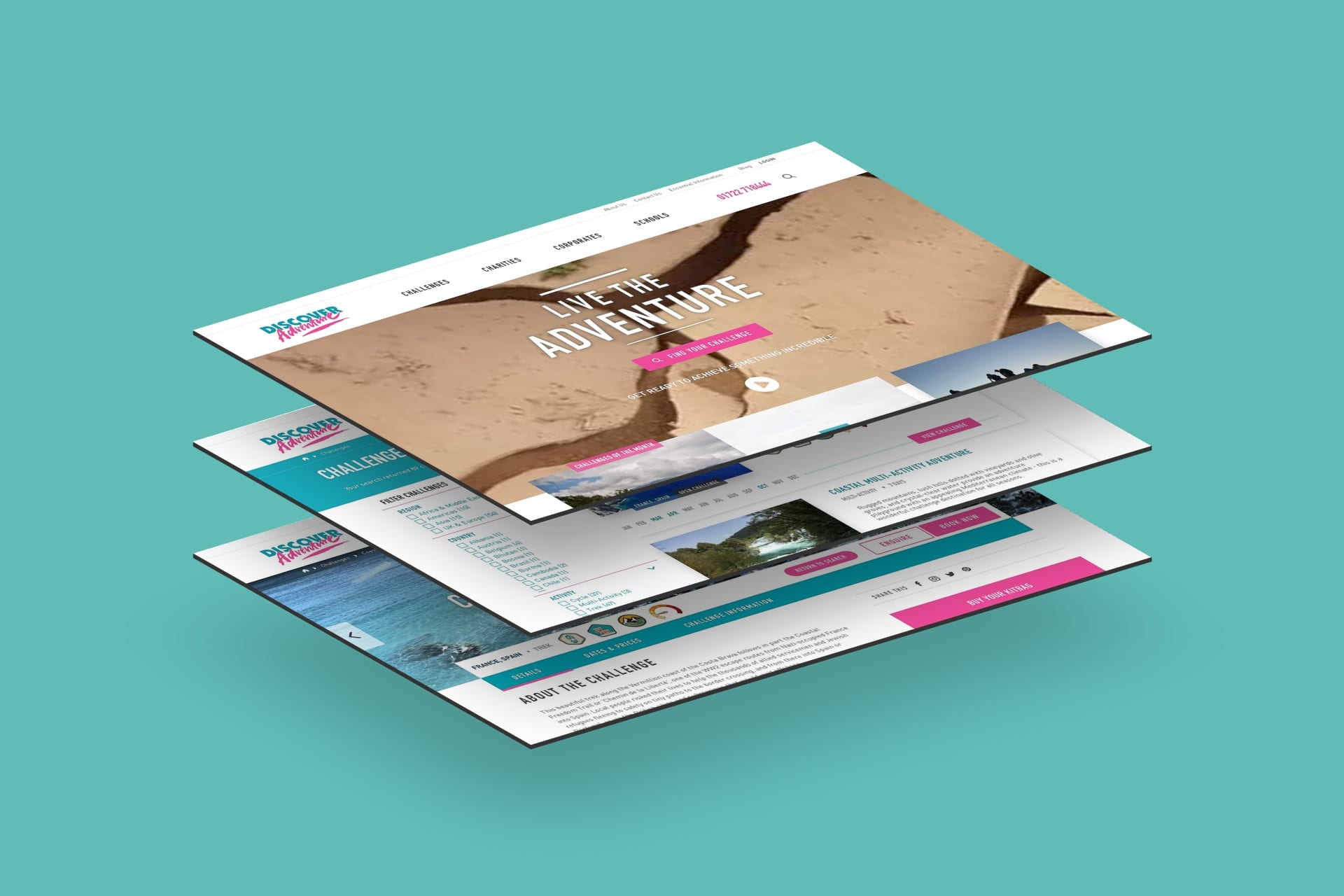 discover adventure website